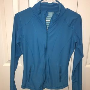 Active, Blue, Zip Up, Sports Jacket